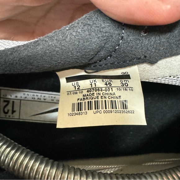 Nike waffle racer sz 12 gray black - Picture 7 of 9